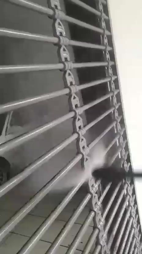 Portón de hierro lavado a presión